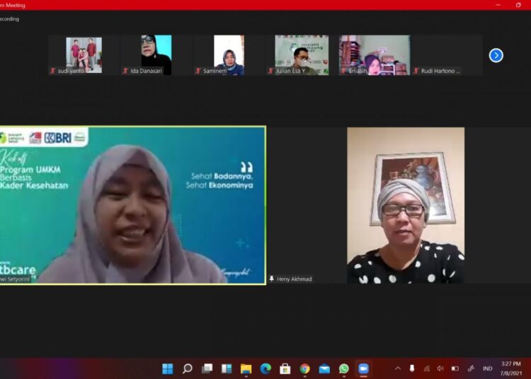 Kick Off Program UMKM Berbasis Kader Kesehatan, ILS Resmikan Cluster UMKM di 5 Kabupaten/Kota