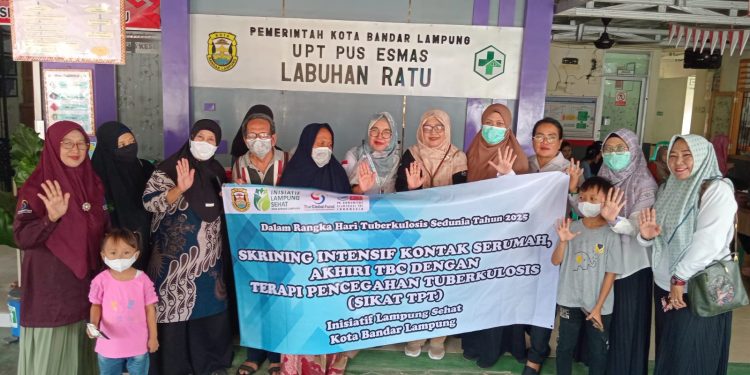 SIKAT TPT: Upaya ILS Kota Bandar Lampung Akhiri TBC Lewat Skrining Kontak Serumah