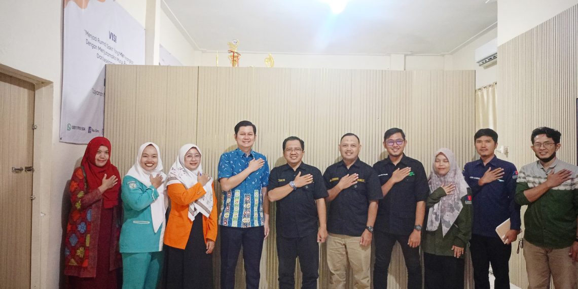 MoU Inisiatif Lampung Sehat dan RSU Gladish Medical Center Pesawaran Perkuat Upaya Eliminasi Tuberkulosis