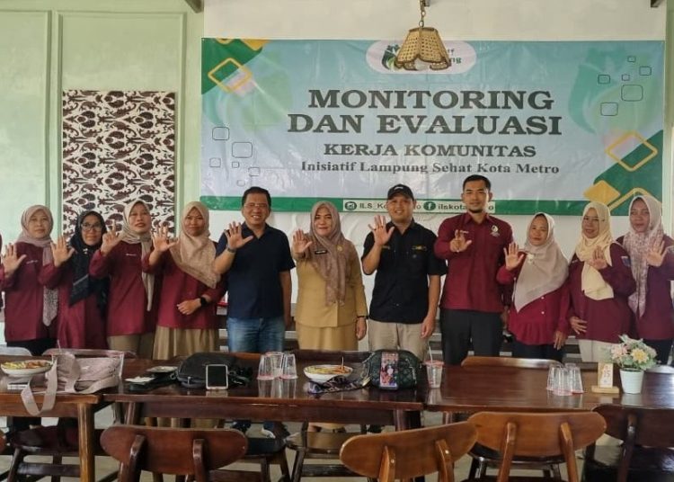 Perkuat Koordinasi dengan Dinas Kesehatan, ILS Kota Metro Gelar Monev Bersama